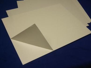 White Self-Adhesive Sintra ePVC Plastic Boards - 3MM 24